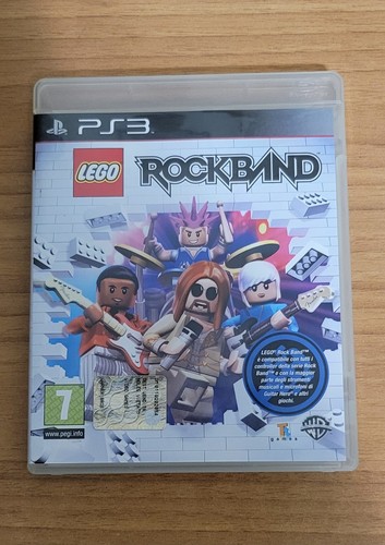 Lego rock band - ps3, versione