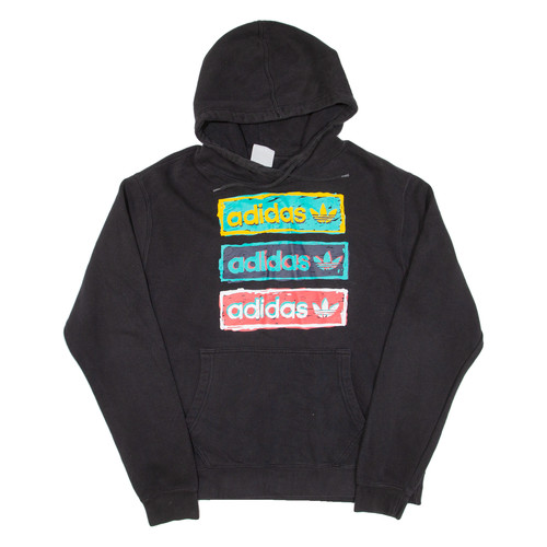 Felpa nera adidas uomo - adidas,