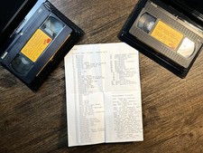 RARO 2x Archivio VHS
