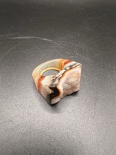 Anello Brasiliano Agata Druzy