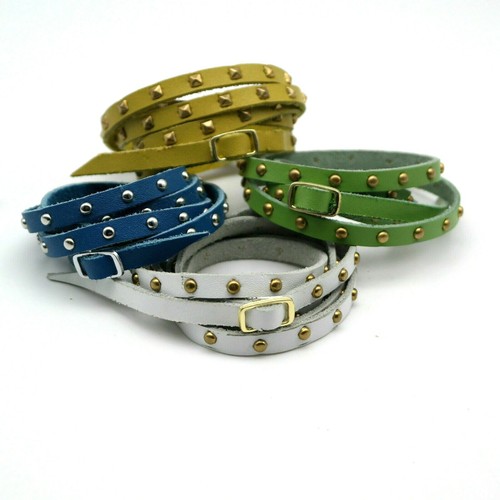 Bracciale pelle donna - in,