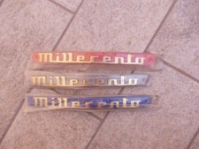 Plastica fregio scritta mascherina Fiat 1100 103 D