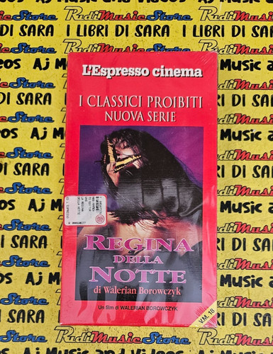 Vhs cartonata regina della - cartonata,