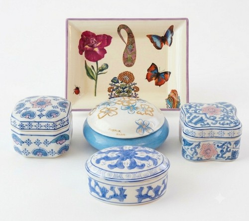Lotto oggetti ceramica - lotto, 5