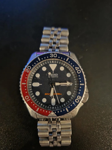 Seiko skx009 pepsi diver - skx009, –