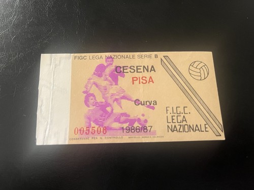 Cesena pisa biglietto ticket - cesena-pisa, biglietto/ticket