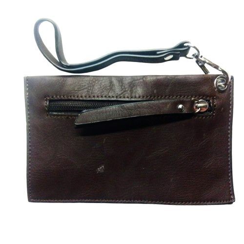 Pochette uomo vera - pelle, da