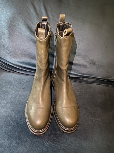 Stivali donna moda - bn, pelle
