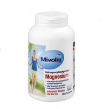 Mivolis Magnesio Compresse Muscoli Nervi Energia Crampi Integratore Alimentare 300 Tab