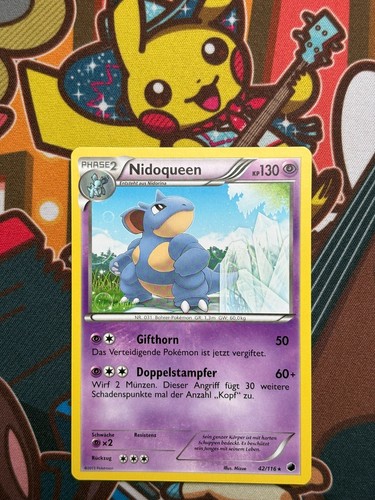 Carte pokemon nidoqueen - pokemon,