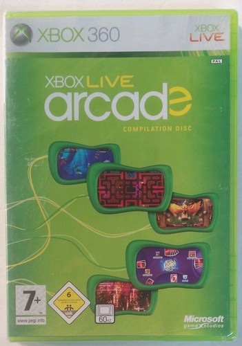 Xbox live arcade - xbox, neuf