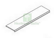 2PZ ZAF LISTA RIPIANO CM. 20X100 PANNA: