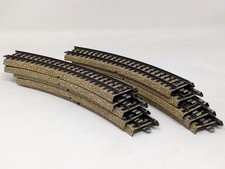 MARKLIN H0 Ref.5100 / n.10 Binari curvi con Massicciata / Raggio R1 di 30 gradi