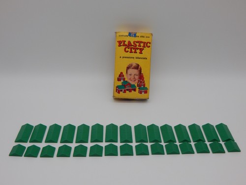 Vintage plastic city - vintage,