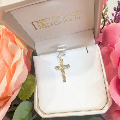 Ciondolo croce unisex - in, oro