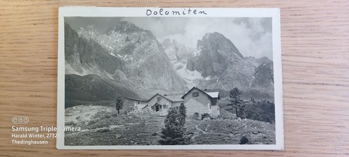 Cartolina rifugio firenze con - rifugio,