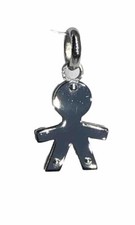 Ciondolo Modello Bebe’ oro bianco 18kt