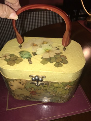 Scatola decoupage vintage - decoupage, anni