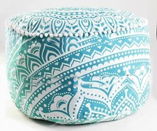 Pouf Mandala ottomano indiano