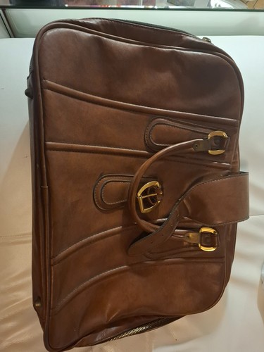 Valigia vintage pelle anni - vintage,