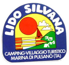Adesivo Souvenir Camping Lido
