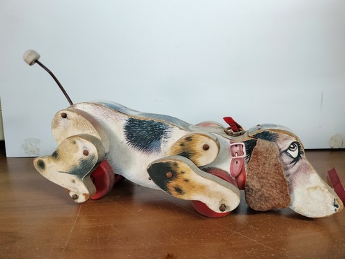 Snoopy wooden dog - snoopy, toy