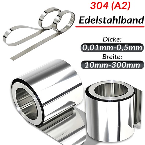 Nastro acciaio inox 304