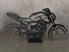 Moto stilizzata stampata in 3D
