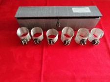 6 portatovaglioli in fil di ferro NUOVI - LEGGI DESCRIZIONE