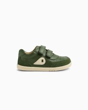 Scarpe Bobux Champ Step-Up Neonato Ragazzo Bottiglia Pelle Verde