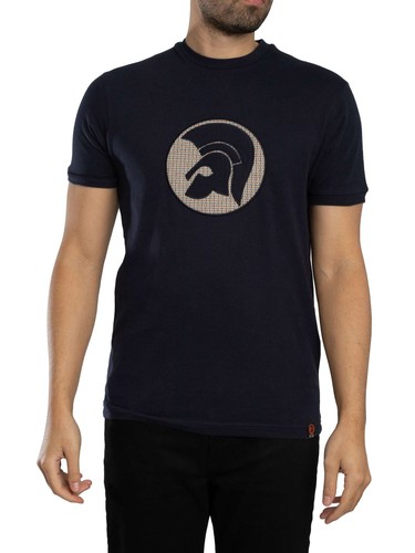 Trojan uomo shirt con logo - uomo,