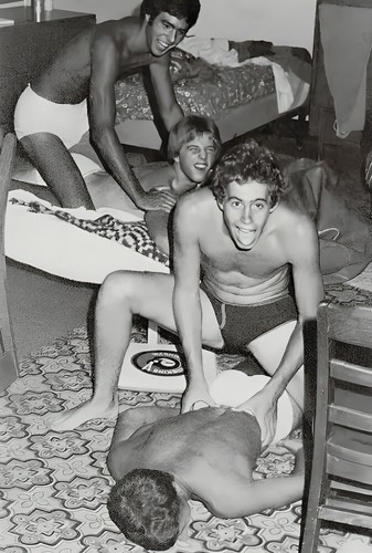 Spring break horseplay vintage - break,