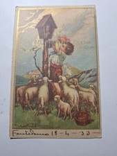 Cartolina d'epoca 1933 Buona
