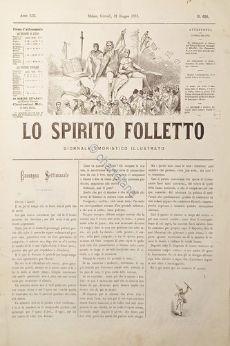 Giornale umoristico illustrato - umoristico,