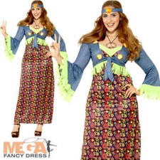 Costume hippie donna vestito