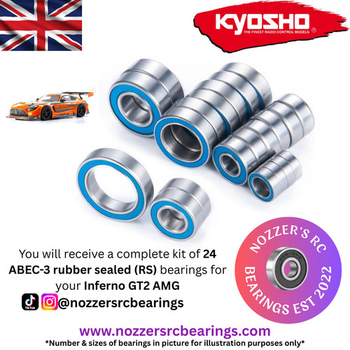 Kit cuscinetti completo kyosho - kit,