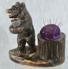 RARO ORSO IN LEGNO DI BRIENZ /