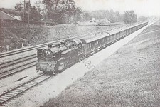 Cartolina Ferrovie - Locomotives De L' Est - Remorque par Mikado serie 141 700