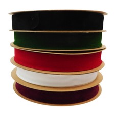 Nastro Velluto Double Mm 25 Mt 30 Addobbi Decorazioni
