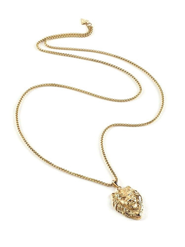 Guess collana unisex testa - unisex,