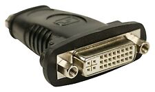 ADATTATORE DA HDMI FEMMINA A DVI-D 24+1P FEMMINA PC TV VIDEOPROIETTORE VIDEO