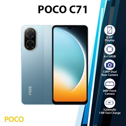 Xiaomi poco c71 android mobile - xiaomi,