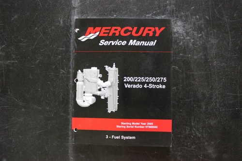 Mercury verado tempi manuale - mercury,