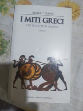 libro saggio "I Miti Greci" di
