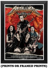 Poster concerto rock Metallica