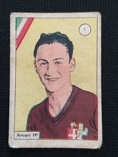 FIGURINA CALCIO ANTEGUERRA (BALILLA PATRIOTTICA) 1939 - ARCARI IV (LIVORNO)