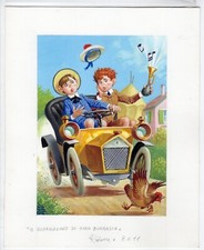 SEVERINO BARALDI - ILL. ORIGINALE  Il Giornalino di Gian Burrasca
