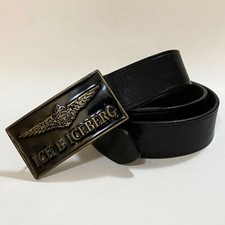 ICEBERG ICE B Cintura Pelle Designer Alta Moda Alternative Glam Made in Italy