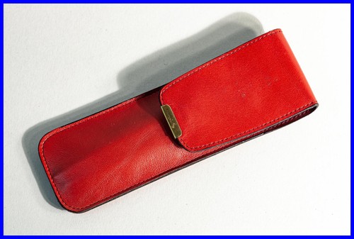 1970er rot astuccio in - rot,
