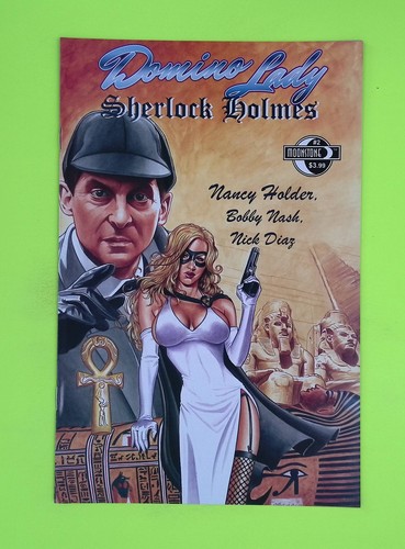 Domino lady sherlock holmes - domino, /